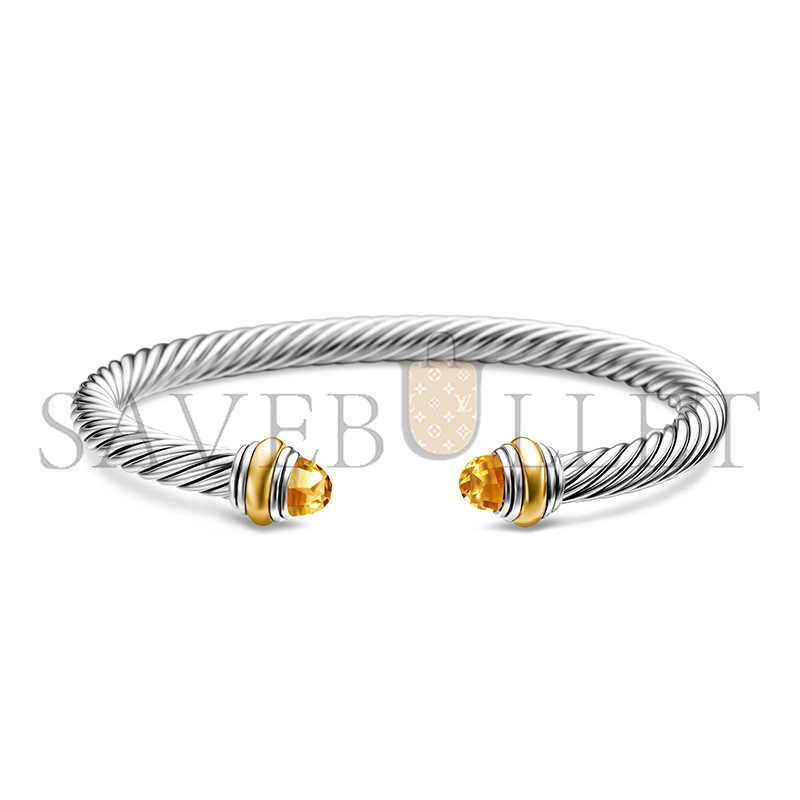 DAVID YURMAN CLASSIC CABLE BRACELET 5MM B12381 S4ACI